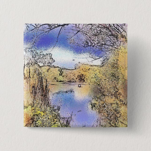 BLICK AUF ENGLAND BUTTON (Vorderseite)