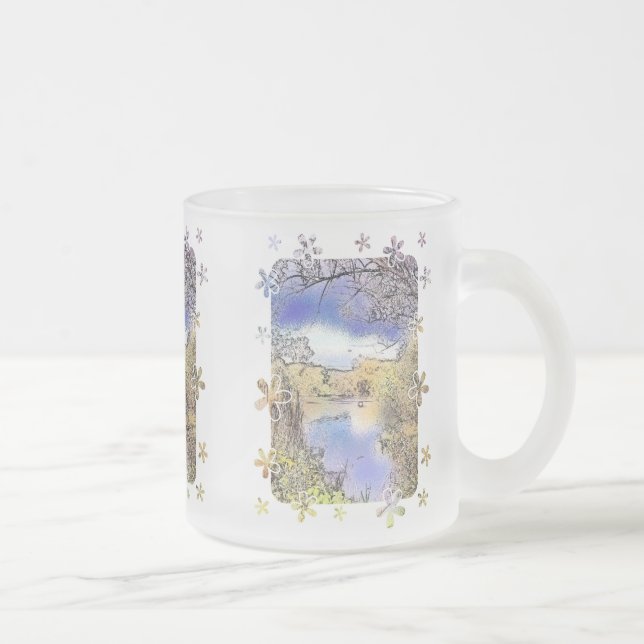 BLICK AUF ENGLAND MATTGLASTASSE (Rechts)