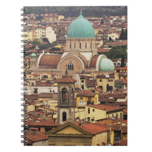 Blick auf Florenz, Italien vom Piazza Notizblock