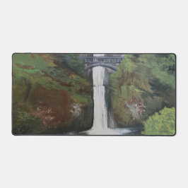 Blick auf Multnomah Falls Schreibtischunterlage