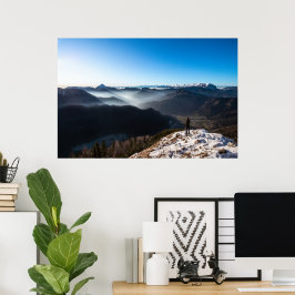 Blick auf neue Horizonte Poster