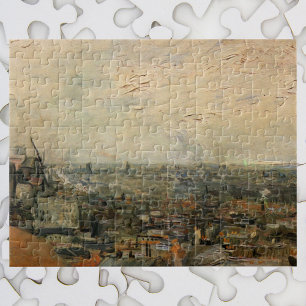 Blick auf Paris vom Montmartre von Vincent van Gog