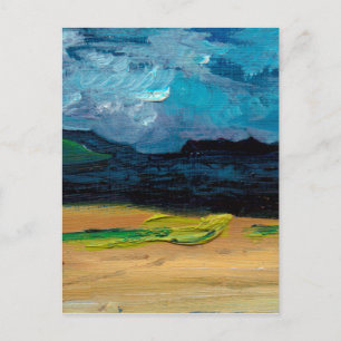 Blick auf Skye Postkarte