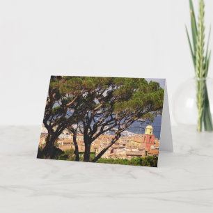 Blick auf St. Tropez Karte