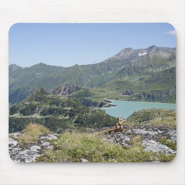 Blick auf Tauernmoossee Mousepad (Vorne)