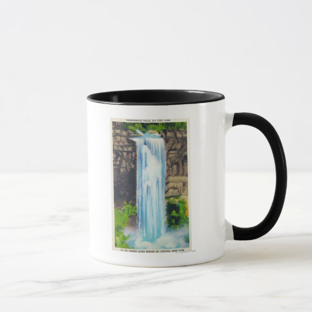Blick auf Taughannock Falls Tasse (Rechts)