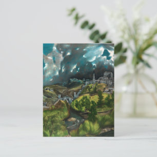Blick auf Toledo   El Greco   Postkarte