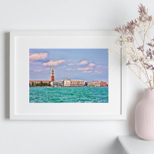 Blick auf Venedig, Italien Fotografie Poster
