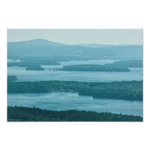 Blick auf Winnipesaukee Fotodruck