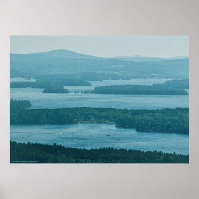 Blick auf Winnipesaukee Poster (Vorne)
