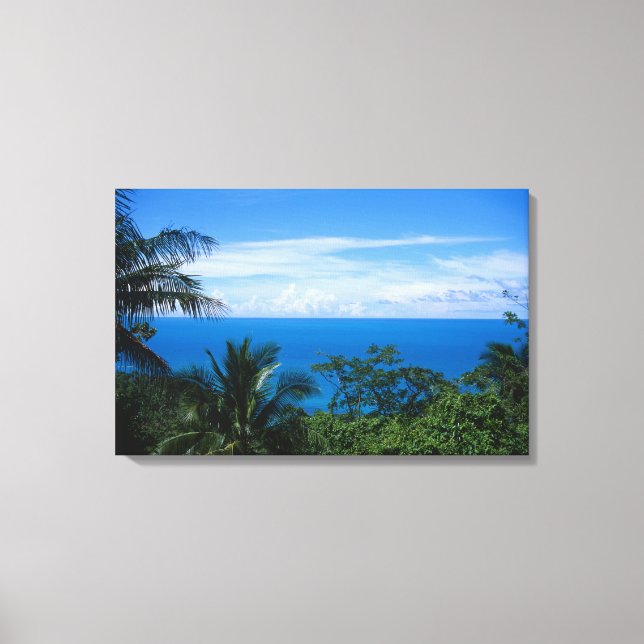 Blick aufs Meer Leinwanddruck (Vorderseite)