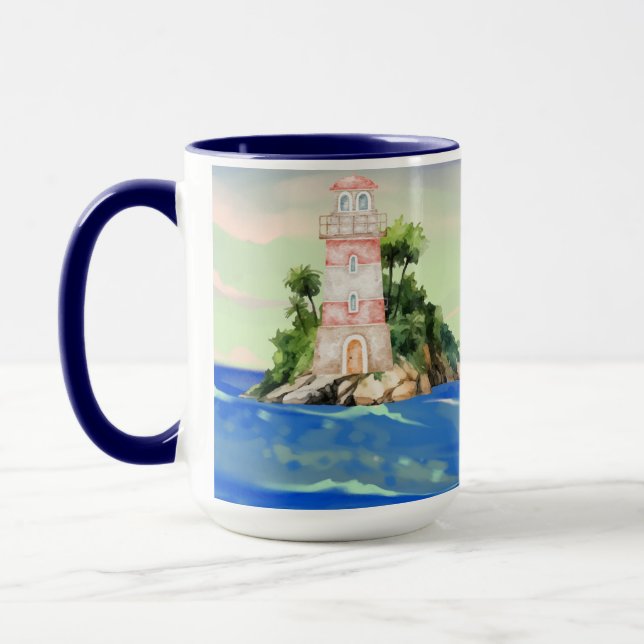 Blick aufs Meer Tasse (Links)