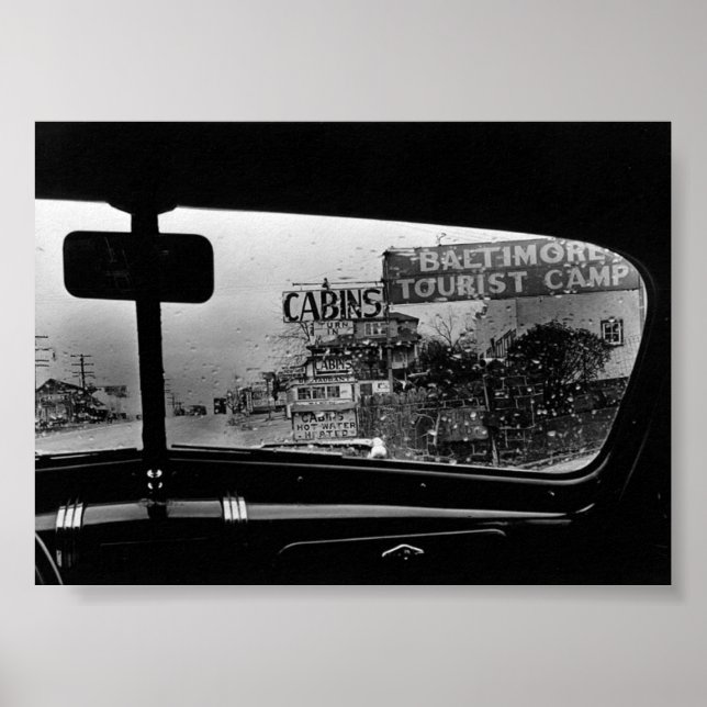 Blick aus dem Fenster Poster (Vorne)