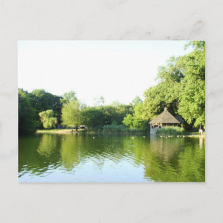 Blick aus dem Gazebo Postkarte