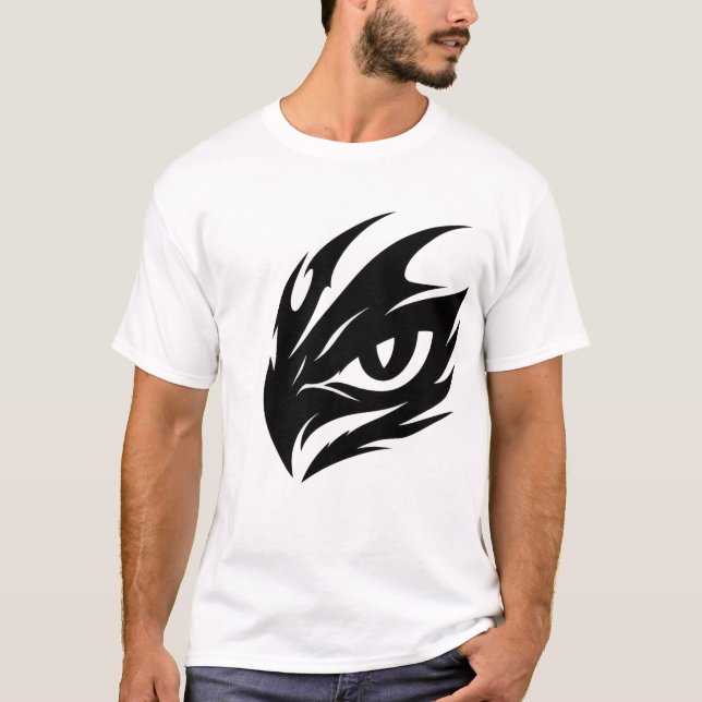 Blick der Bestie - Power der Stämme T-Shirt (Vorderseite)