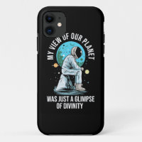 Blick des Astronauten auf unseren Planeten