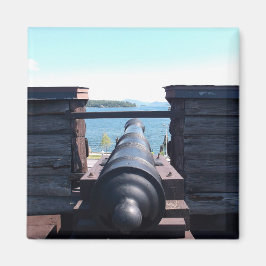 Blick hinunter zum Fass Magnet