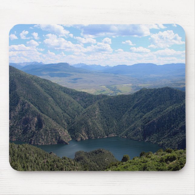 Blick hinunter zum Gunnison River Mousepad (Vorne)
