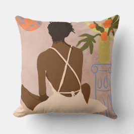 Blick in den Abgrund Kissen