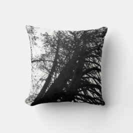 Blick in die Bäume Kissen
