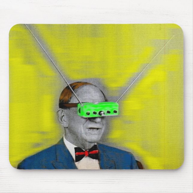 Blick in die Zukunft Mousepad (Vorne)