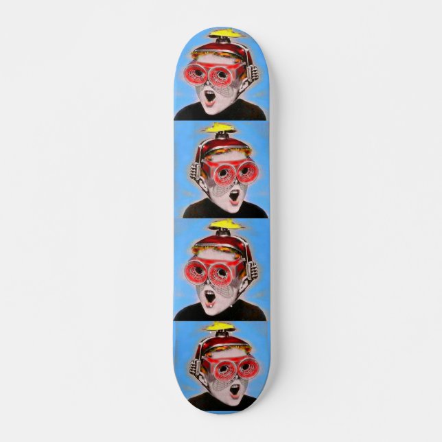 Blick in die Zukunft Skateboard (Vorne)