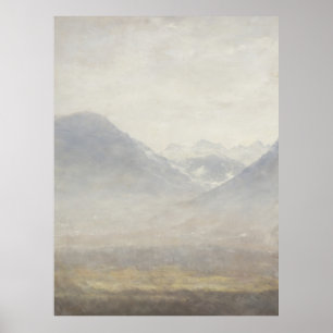Blick ins Ultental – zeitlose Malerei Poster