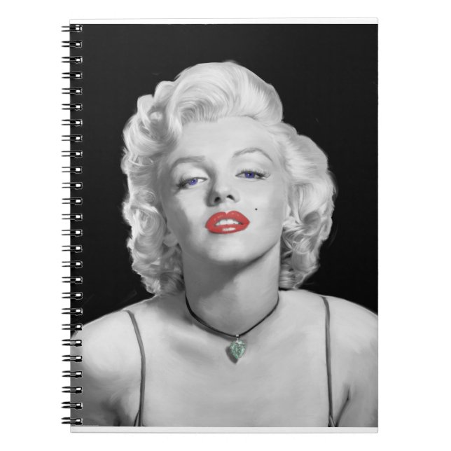 Blick MIC01BWRD-V3 des Liebe-Smaragds Heart.tif Notizblock (Vorderseite)