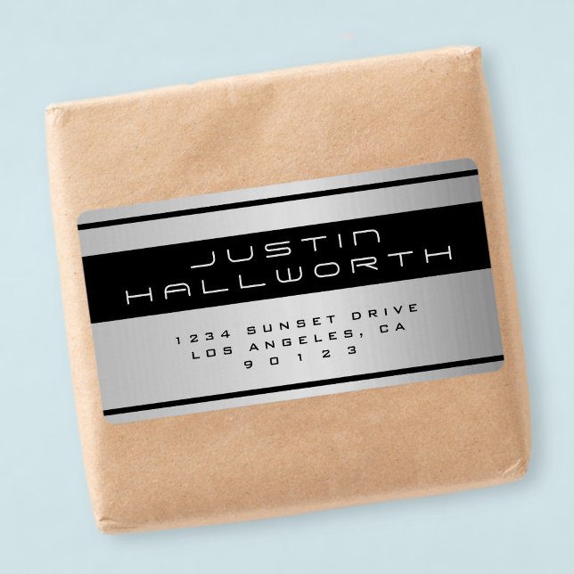 Blick-Rücksendeadresse der Männer sportliche (Von Creator hochgeladen)