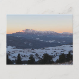 Blick Tatra aus Pieniny Postkarte