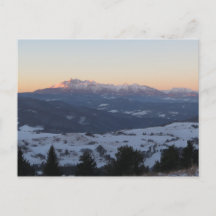 Blick Tatra aus Pieniny