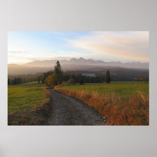 Blick Tatra von Spis Poster