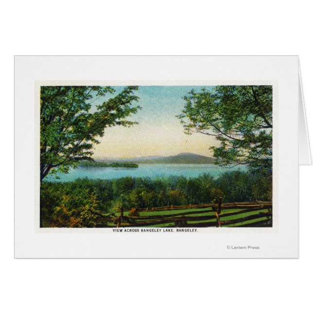 Blick über den Rangeley Lake (Vorderseite (Horizontal))