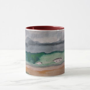 Blick über die Bucht-Tasse Tasse