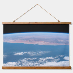 Blick über die Südwestküste Afrikas. Wandteppich Mit Holzrahmen