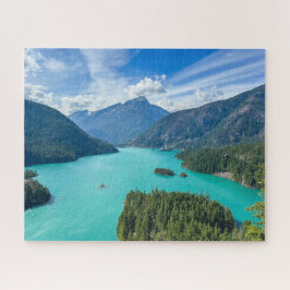 Blick über einen Gletschersee