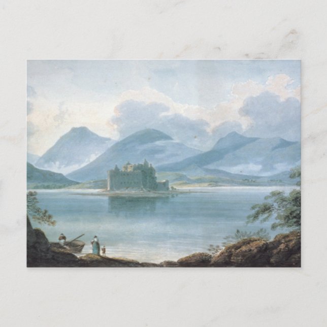 Blick über Loch Awe Postkarte (Vorderseite)