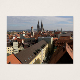 Blick über Regensburg, Deutschland
