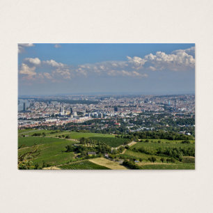 Blick über Wien von Kahlenberg aus