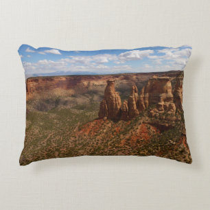 Blick vom Canyon Rim Trail im Colorado Monument Dekokissen
