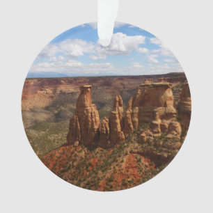 Blick vom Canyon Rim Trail im Colorado Monument Ornament