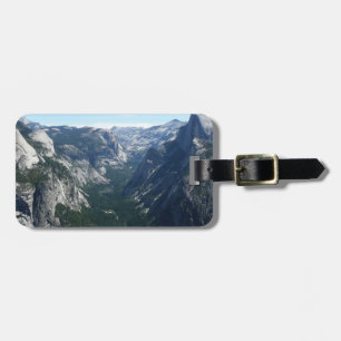 Blick vom Glacier Point im Yosemite National Park Gepäckanhänger