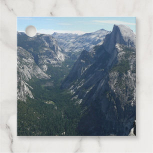 Blick vom Glacier Point im Yosemite National Park Geschenkanhänger