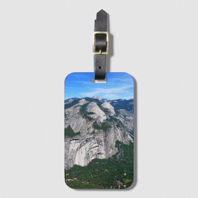 Blick vom Glacier Point, Yosemite, CA Gepäckanhänger (Vorderseite Vertikal)