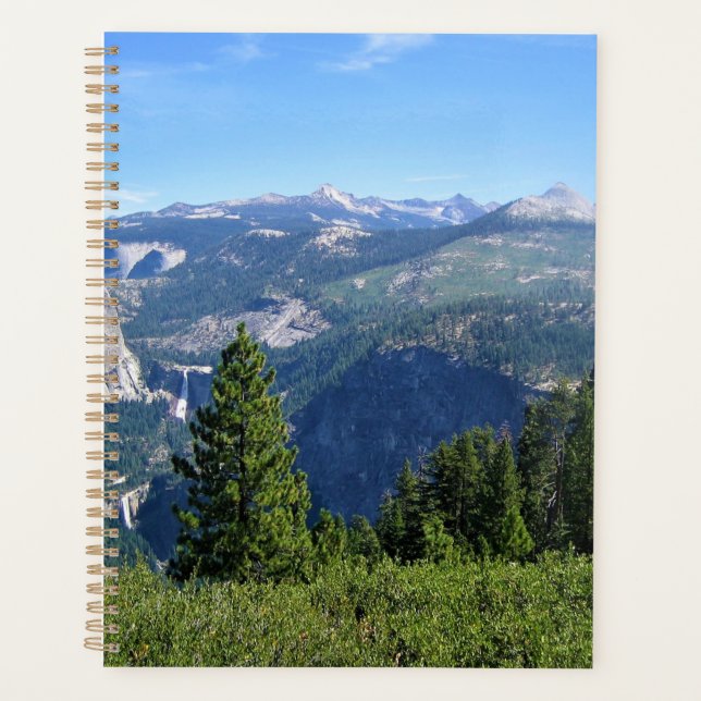 Blick vom Glacier Point, Yosemite, CA Planer (Vorderseite)