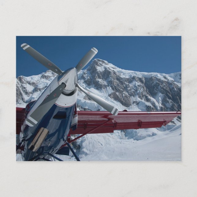 Blick vom Glacier Postkarte (Vorderseite)