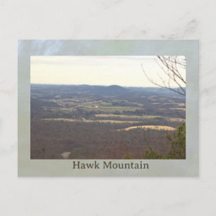 Blick vom Hawk Mountain Grußkarte Postkarte