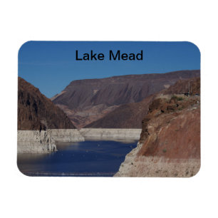 Blick vom Hoover Dam 2016 Magnet
