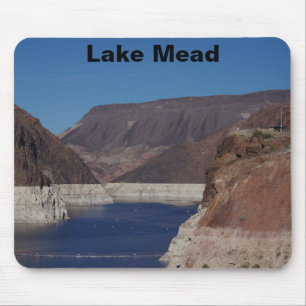 Blick vom Hoover Dam 2016. Mousepad