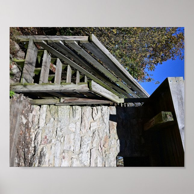 Blick vom Kennedy Peak Tower Poster (Vorne)